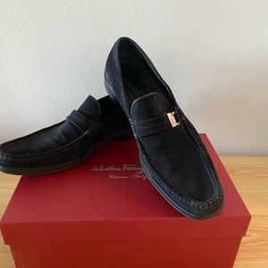 Suede Salvatore Ferragamo Loafers